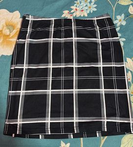 Stylish Plaid Mini Skirt