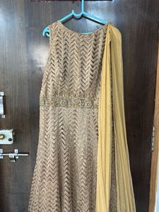 Stunning Gold Ethnic Gown