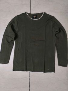 Buffalo Olive Green Casual Sweater