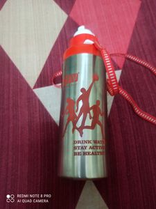 Sporty Stainless Steel Water Bottle