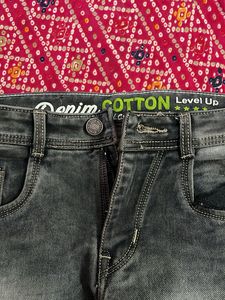 Benetton Gray Wash Slim Fit Jeans
