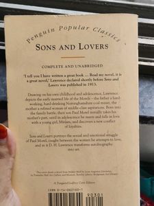Sons and Lovers by D. H. Lawrence