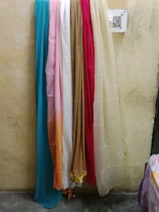 Different Colours Dupatta Combo Of 6🔥