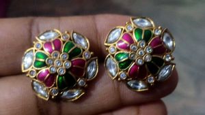 Exquisite Floral Stud Earrings
