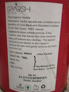 Combo Sparsh Body Wax And Skin Look Face Wax