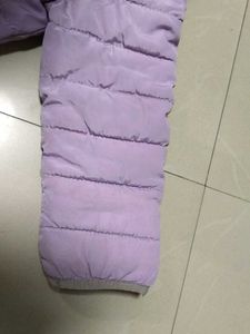 Trendy Cute Lilac Puffer Warm Jacket