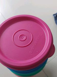 Small Cup Tupperware 4ps New Fresh