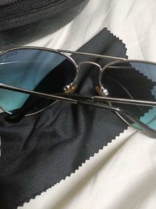 IDEE Silver Aviator Sunglasses