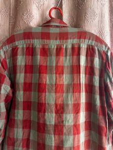 Classic Red and Grey Plaid Shirt