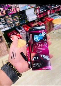 Combo Of 12 Eyeliner And 7 Brush Set