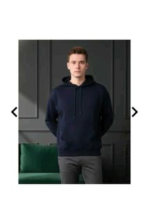 Navy Blue Hoodie - Casual Comfort
