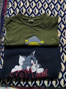 Kids T-shirts with Tom &amp; Jerry &amp; Shark