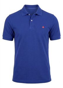 BROOKS BROTHERS Men's Royal Blue Polo Shirt