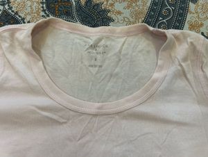 Pale Pink Long Sleeve Top