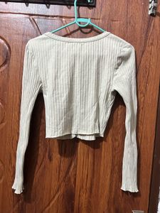 Cute Beige crop top