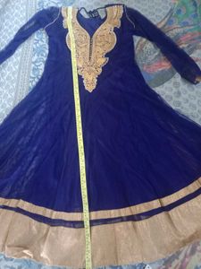 Bust Size 34 Nevy Blue Partywear Dress