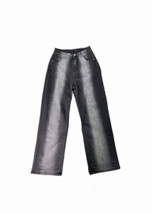 Stylish Unisex Wide Leg Denim Jeans