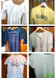 Combo Of 6 Tops🛍️❤️💫