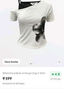 Off-Shoulder Floral Top