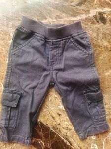 Babies Indigo Blue Pant 3-12months