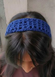 Colorful Crochet Knit mess Headbands