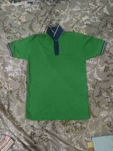 Green T-Shirt Length-100cm breadth-40cm