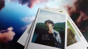 BTS V Kim Taehyung Polaroids