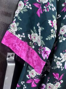 floral print kurta set