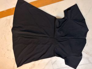 Chic Black Button-Up Dress