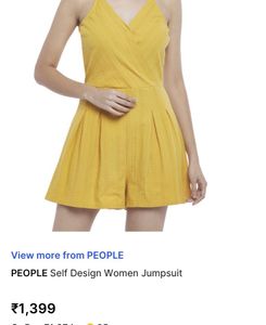 People Self Design Jumpsuit