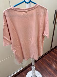 H&amp;M Pink "Holidays" Graphic T-Shirt
