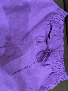 Women's Purple Jogger Pants