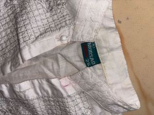 Afghani White Embroidered Kurta