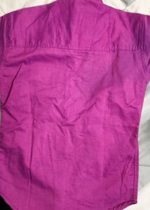 Stylish Pink Button-Up Shirt