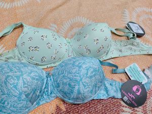 leading lady Floral Print Innerwear - Set of Two