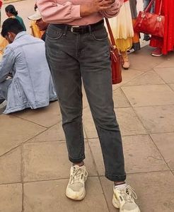 Gray Denim Jeans