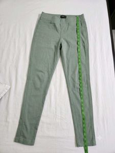 Sparkly Light Green Pants