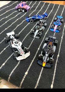 Hotwheels F1 cars