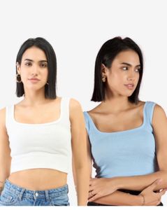 Zara Ribbed Tank Top