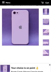 Silicon Case &amp; Cover For Iphone 7 &amp; 8