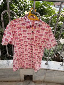 Cute Elephant Print unisex shirt