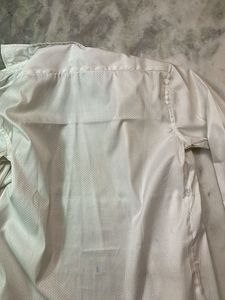Classic Men's White Textured Shirt