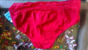 Red Lace Bra and Panty Set