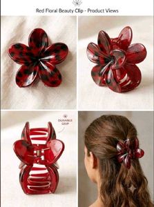 Cute Purple Bow Hair Claw Clip