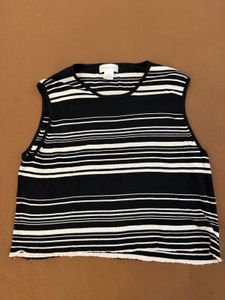 Striped Sleeveless Tank Top