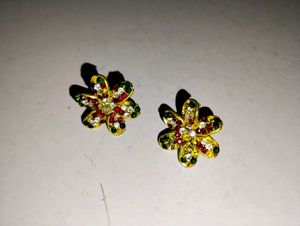 Flower Stud Earrings