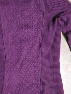 Dark Purple 💜 Beautiful Long Sweater