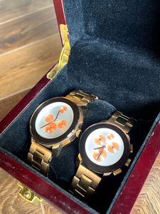 His & Hers Rose Gold Watches