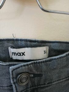 Grey Skinny Fit Jeans