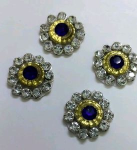 Patches Stone Jarkan Blue Ring Flower fancy 1